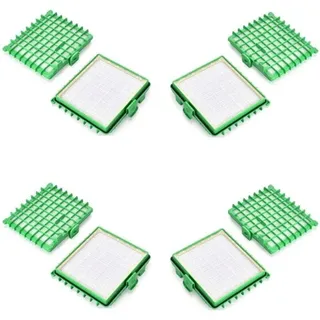4 Stück ZR002901 Filter für Rowenta Silence Force, Silence Force Compact, Silence Force Extreme, X-Trem Power/XL/Allergy Care (RO5745EA nicht
