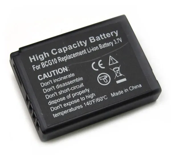 Akku für PANASONIC LUMIX DMC TZ10, Typ DMW-BCG10, 800 mAh