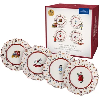 Villeroy & Boch Toy's Delight Jubiläums-Teller Set 4tlg.