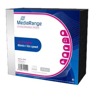 MediaRange CD-R 700MB 52X 10er Slimcase