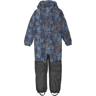 Color Kids Coverall AOP Stone Blue 122 blau - 122