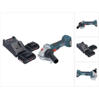 Bosch GWS 18V-7 Professional Winkelschleifer 18 V 125 mm Brushless + 2x ProCORE Akku 4,0 Ah + Ladegerät