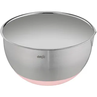 Emsa Rührschüssel Prep & Bake Ø18cm Edelstahl/rosa - Rosa,