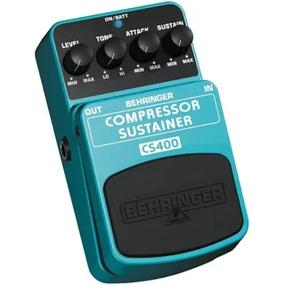 Behringer COMPRESSOR/SUSTAINER CS400 Ultimatives Dynamik-Effektpedal