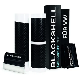 Blackshell® Lackschutz Set passend für VW Passat Variant | Typ B9 | Bj. ab 2024 Carbon Glanz - passgenauer Ladekantenschutz, Einstiegsleisten inkl. Folierset
