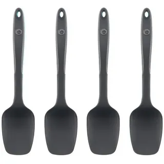 KOCHBLUME Servierlöffel Flexlöffel S 4er Set grau