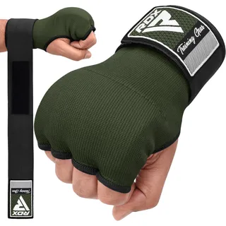RDX Gel Innenhandschuhe Boxen MMA Muay Thai Training, Elastisch Boxbandagen 100cm Lang Handgelenkbandagen, Kampfsport Sparring Handbandagen Inner Boxing Gloves Punchingbälle Punchinghandschuhe