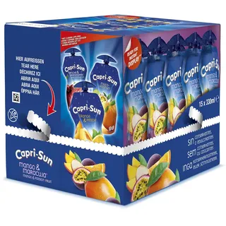 Capri-Sun Fruchtsaftgetränk Mango, Maracuja 15x 0,33 l