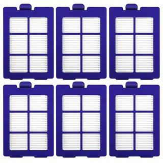 HEPA-Filter, Ersatzfilter, kompatibel mit für Eufy Robovac X8, X8 Hybrid-Roboter-Staubsaugerzubehör, 6 Stück