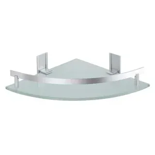 MSV 141433 Wandregal für Badezimmer Glas