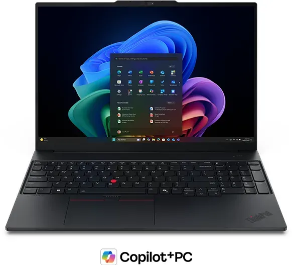 Lenovo ThinkPad E16 Gen 4 Intel® Core Ultra 7 355 Prozessor LPE-Kerne bis zu 3,50 GHz P-Kerne bis zu 4,70 GHz, Windows 11 Pro 64, 512 GB SSD M.2 2242 PCIe 4.0 TLC Opal