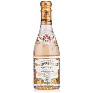 Giuseppe Giusti Condimento Agrodolce Bianco heller Balsamessig aus Modena in Traditionsflasche (1 x 0.25 l)
