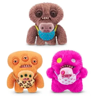 ZURU Toys FUGGLER-NON LICENSED 9 CORE-MINI Rascals PLUSH 9,S1,WINDOW BOX,6PC