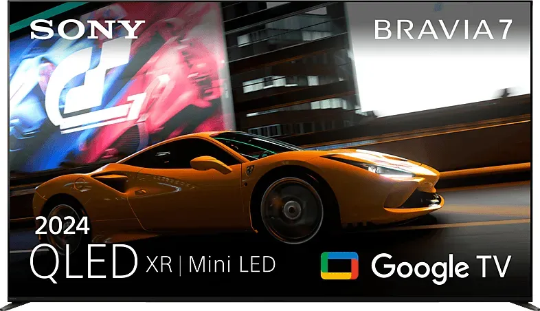 SONY BRAVIA 7 K75XR70 QLED TV (Flat, 75 Zoll / 189 cm, 4K, SMART TV, Google TV)