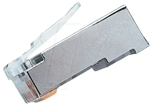 MP 8-8G - Modular Stecker RJ45, 8/8, geschirmt