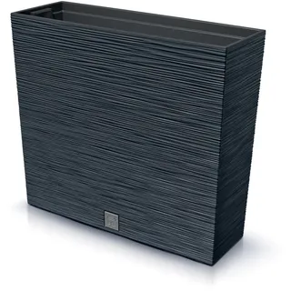 Prosperplast Pflanzgefäß FURU CASE T Universal Antrazit 66L mit Deckel DFC600T-S433