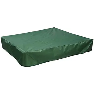ZHCHL Rechteckig Gartenmöbel Abdeckung 200x200x30cm, Grün Sandkastenabdeckung Im Freien Schutzhaube Gartenmöbel Wasserdicht Staubdicht, Für Den Außenbereich Mit Winddichtem
