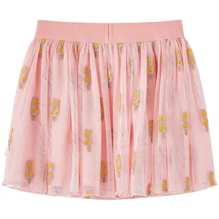 vidaXL Kinderrock mit Tüll Hellrosa 116