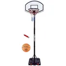 Hornet by Hudora Basketballständer 260 mit Ball und Pumpe),