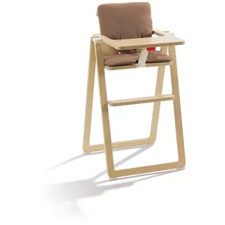 Supa GmbH Sitzkissen für Kinder Hochstuhl SUPAflat, weich, 100% Baumwolle, leicht zu reinigen, Chocolate Cake, braun 88000063