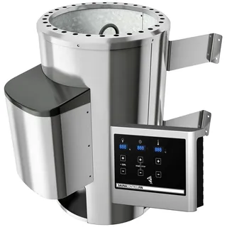 Karibu Saunaofen 3,6 kW Plug & Play finnisch mit Steinen und Strg. Easy