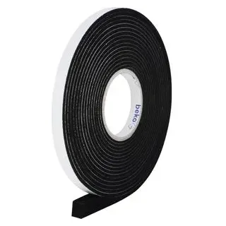 Beko Dichtungsband KP-Band 100plus 9/15, 4 - 9mm, selbstklebend, wasserdicht, schwarz, 15mm x 8m