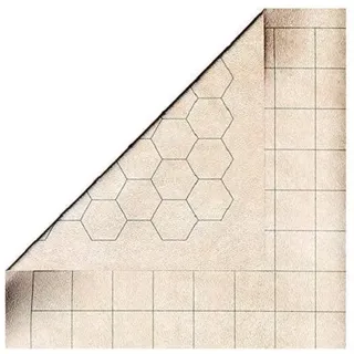 Chessex Reversible Battlemat 1,5 inch Squares & 1,5 inch Hexes (Deutsch)