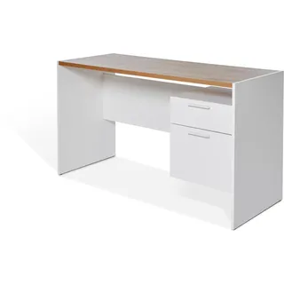 Jahnke Schreibtisch ML C 130 Wildeiche / Weiß