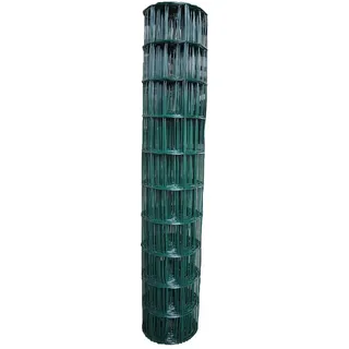 Vago-Tools Maschendrahtzaun 1 x 10 m Grün/Metall