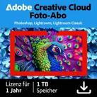 Adobe Creative Cloud Foto-Abo mit 1 TB Cloud-Speicher, Download