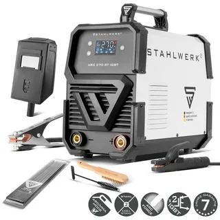 STAHLWERK Inverterschweißgerät ARC 270 ST Einzelgerät m.Zub.30-270 A