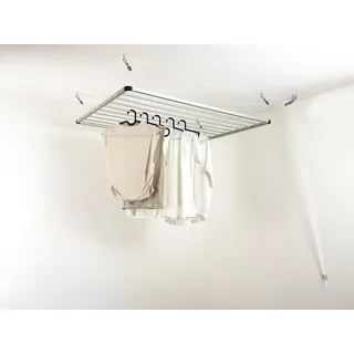 Dry-Smart Lift (Version HANDGRIFF) Deckentrockner Deckenwäschetrockner 120cm platzsparend für drinnen und draußen zum hochziehen