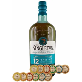 The Singleton of Dufftown 12 Jahre Single Malt Whisky + 12 Edelschokoladen