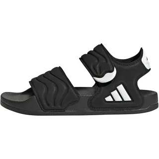 adidas Unisex Kinder Adilette Sandal 2 Sandals Kids Sandal, Core Black/Core Black/Ftwr White, 36 2/3 EU