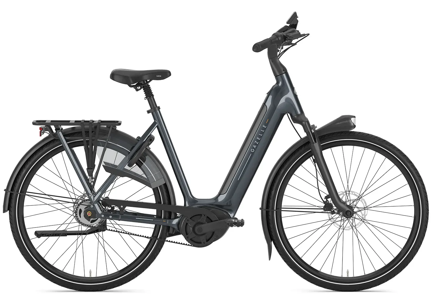 Gazelle Grenoble C5 600 Wh Damen grau 2026 - 28" - 61 cm