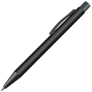 MacMa Kugelschreiber mit Clip aus Metall schwarz
