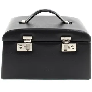 Windrose Beluga Schmuckkasten Leder 29.5 cm schwarz
