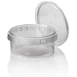 Papstar Starpak Feinkostbecher, PP transparent