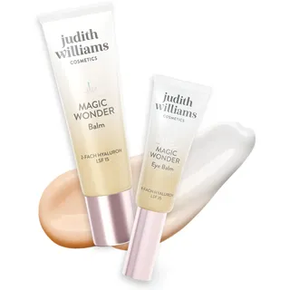 Judith Williams Cosmetics – Magic Wonder – getönte Tagescreme (30ml) und Augenpflege (10 ml), mattiert die Haut & reduziert dunkle Augenschatten