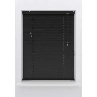 MY HOME Jalousie Matt (B x H: 200 x 180 cm, schwarz Aluminium)