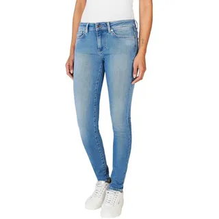 Pepe Jeans Damen Skinny Lw Jeans, Blau (Denim-nc2), 26 W/30 L - 26W / 30L
