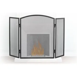 Relaxdays Funkenschutzgitter 62 x 96 cm schwarz