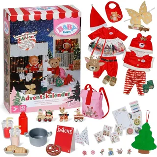 BABY BORN Adventskalender 2025 (837474) Kleidung & Accessoires