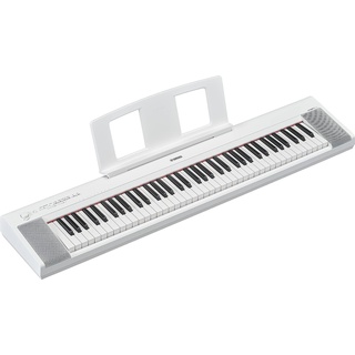 Yamaha NP-35 Piaggero Digital Keyboard – Leichtes und tragbares Keyboard mit 76 anschlagdynamischen Soft Touch Tasten und 15 Klangfarben