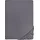 Feinjersey 90 x 190 - 100 x 200 cm silber/grau