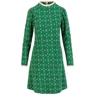 Blutsgeschwister Strickkleid Cosy Zen Tangle - circle of love and green S