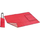 3in1-Multi-Picknickdecke mit Sitzkissen & Zudecke, waschbar, 150x130cm