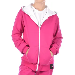 KMISSO Mädchen Kapuzen Sweatjacke 30323 Pink 116 - 116