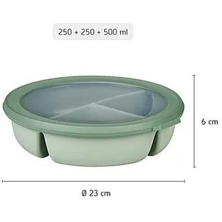 Bento Bowl Cirqula nordic black 1 l