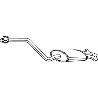 BOSAL Endschalldämpfer